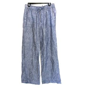 Linen pants St Tropez denim M